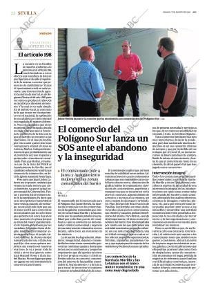 ABC SEVILLA 07-08-2021 página 22