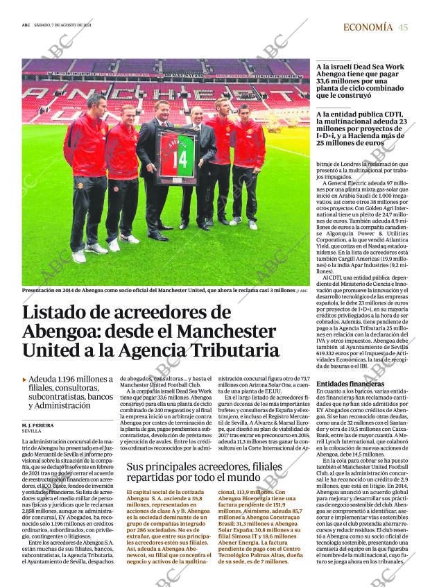 ABC SEVILLA 07-08-2021 página 45