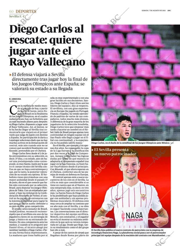ABC SEVILLA 07-08-2021 página 60