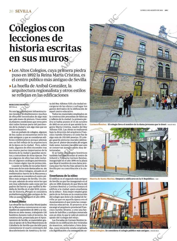 ABC SEVILLA 09-08-2021 página 20