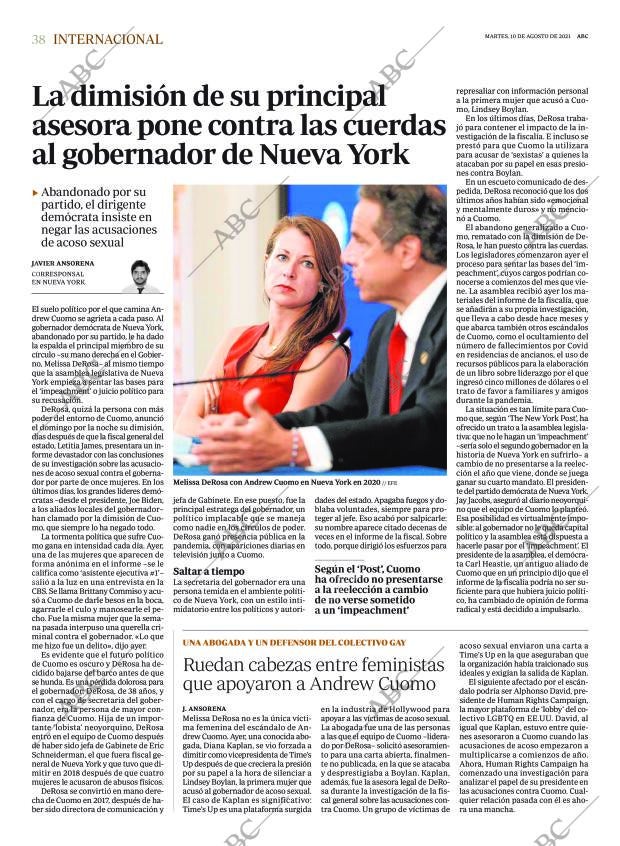 ABC CORDOBA 10-08-2021 página 38