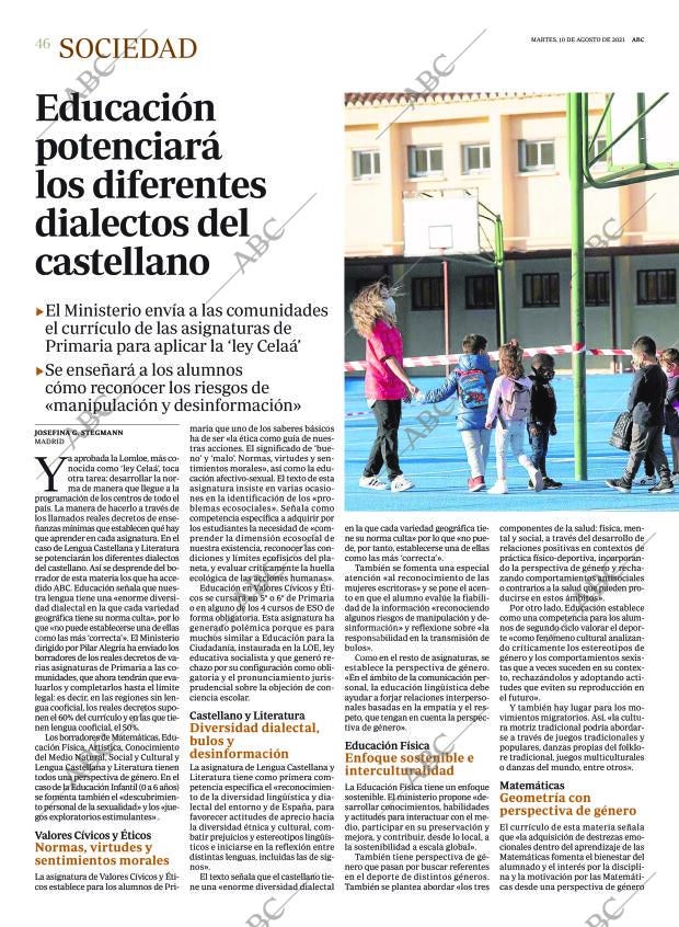 ABC CORDOBA 10-08-2021 página 46
