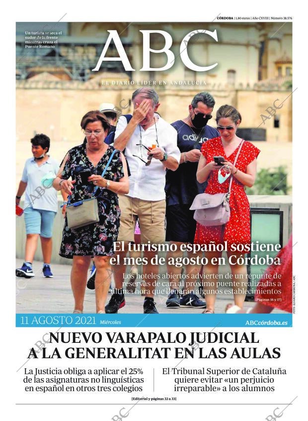 ABC CORDOBA 11-08-2021 página 1
