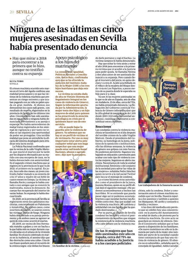 ABC SEVILLA 12-08-2021 página 20
