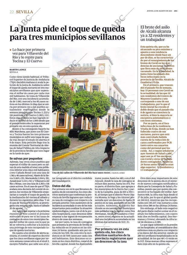 ABC SEVILLA 12-08-2021 página 22