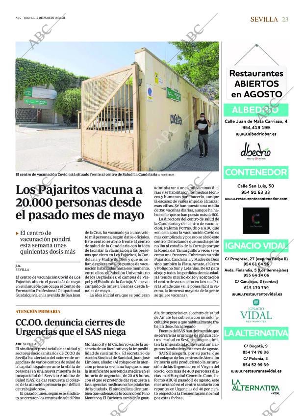 ABC SEVILLA 12-08-2021 página 23