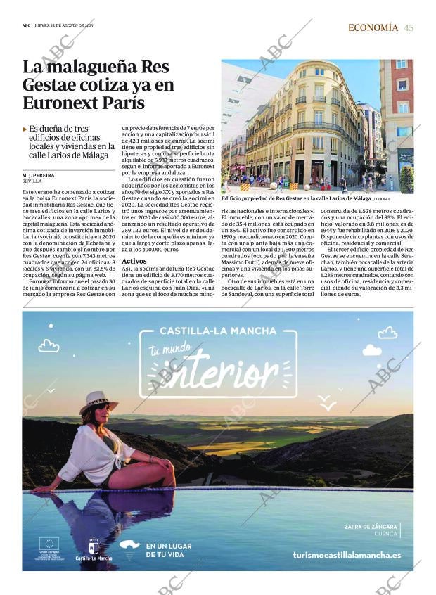 ABC SEVILLA 12-08-2021 página 45