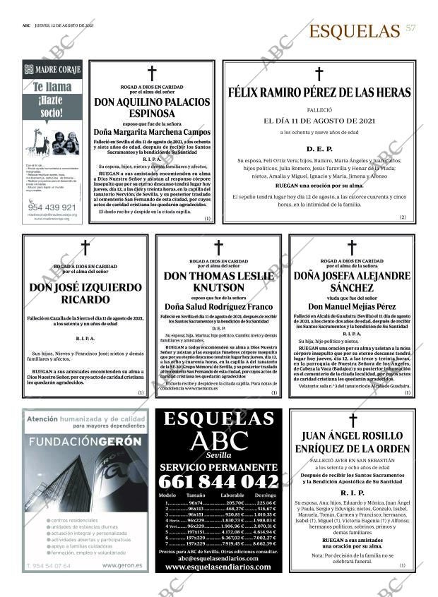 ABC SEVILLA 12-08-2021 página 57