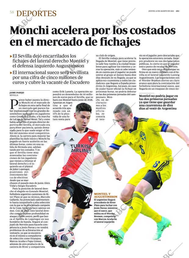 ABC SEVILLA 12-08-2021 página 58