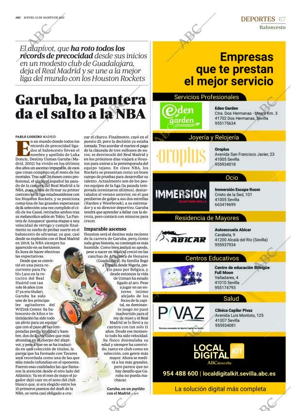 ABC SEVILLA 12-08-2021 página 67