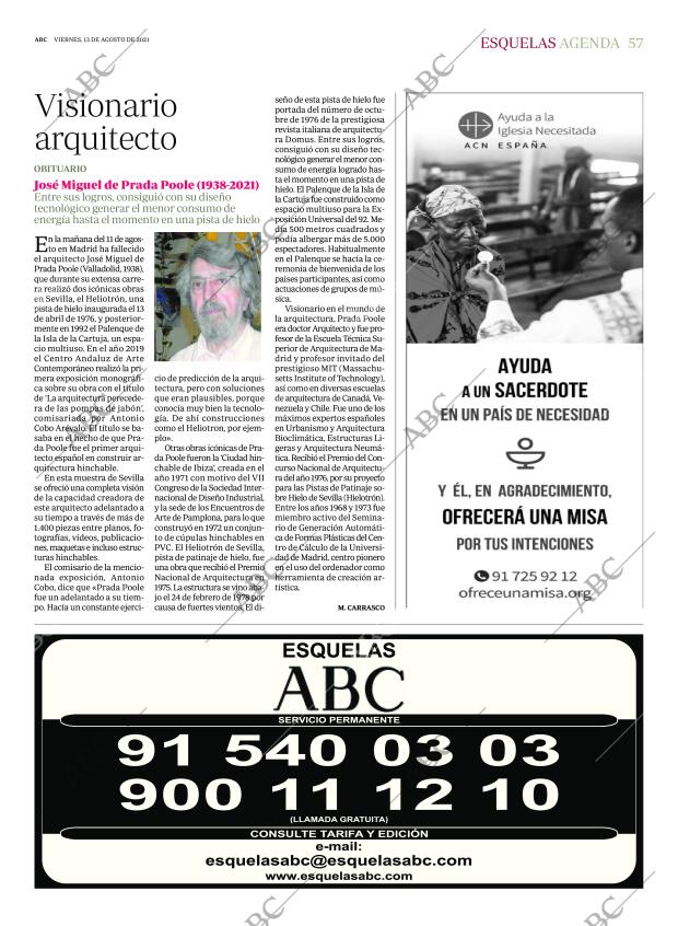 ABC MADRID 13-08-2021 página 57