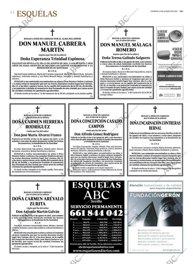 ABC SEVILLA 13-08-2021 página 54