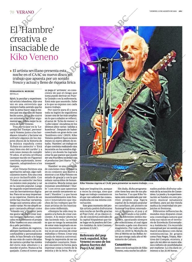 ABC SEVILLA 13-08-2021 página 70