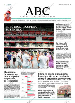 ABC MADRID 14-08-2021 página 2