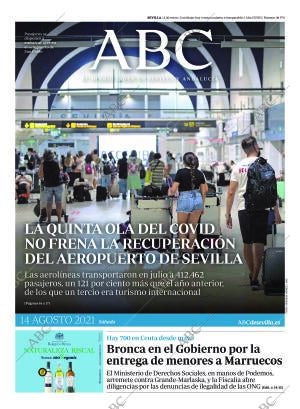 ABC SEVILLA 14-08-2021 página 1
