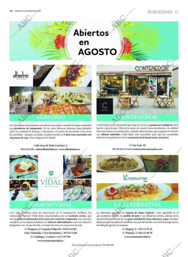 ABC SEVILLA 14-08-2021 página 15