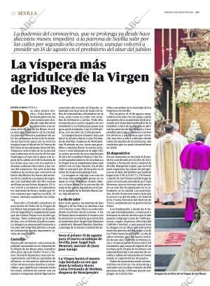 ABC SEVILLA 14-08-2021 página 22