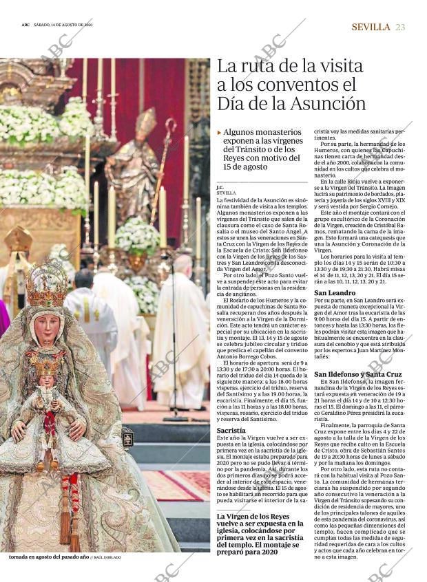 ABC SEVILLA 14-08-2021 página 23