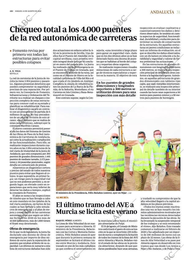ABC SEVILLA 14-08-2021 página 31