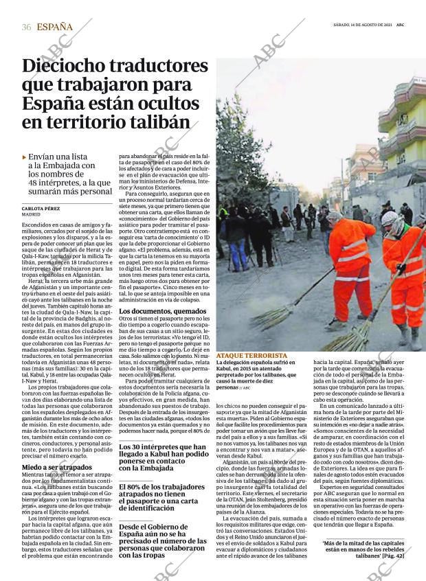 ABC SEVILLA 14-08-2021 página 36