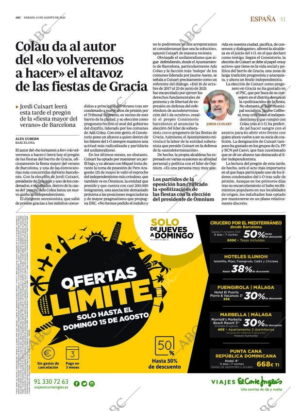 ABC SEVILLA 14-08-2021 página 41