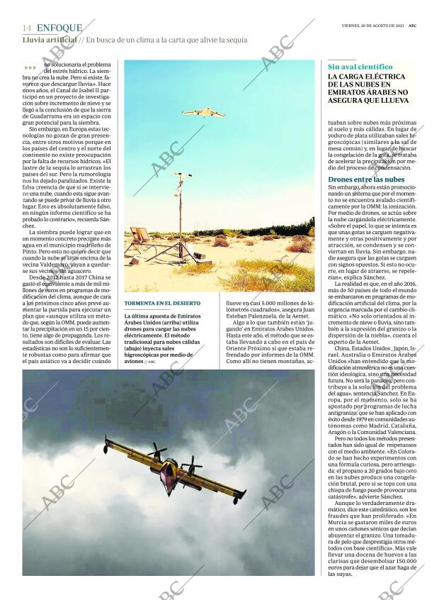 ABC MADRID 20-08-2021 página 14