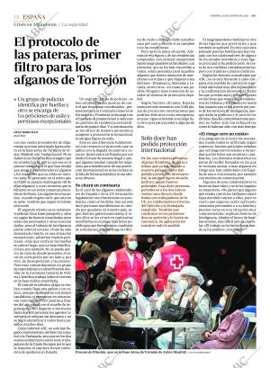 ABC MADRID 20-08-2021 página 18