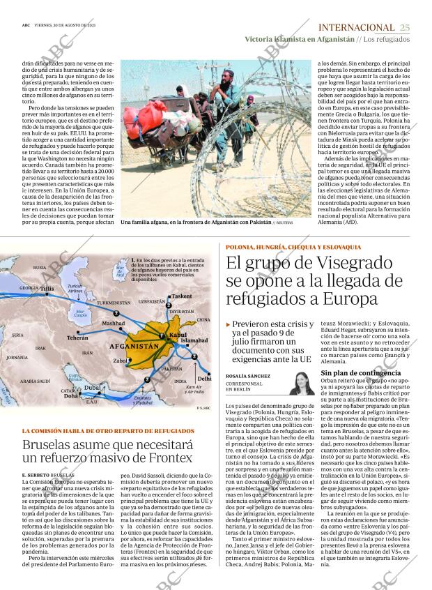ABC MADRID 20-08-2021 página 25
