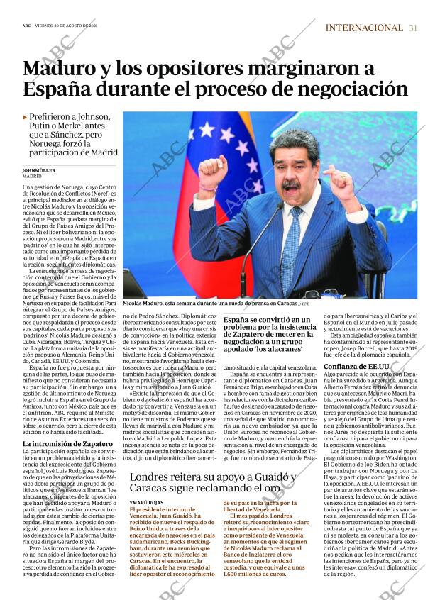 ABC MADRID 20-08-2021 página 31