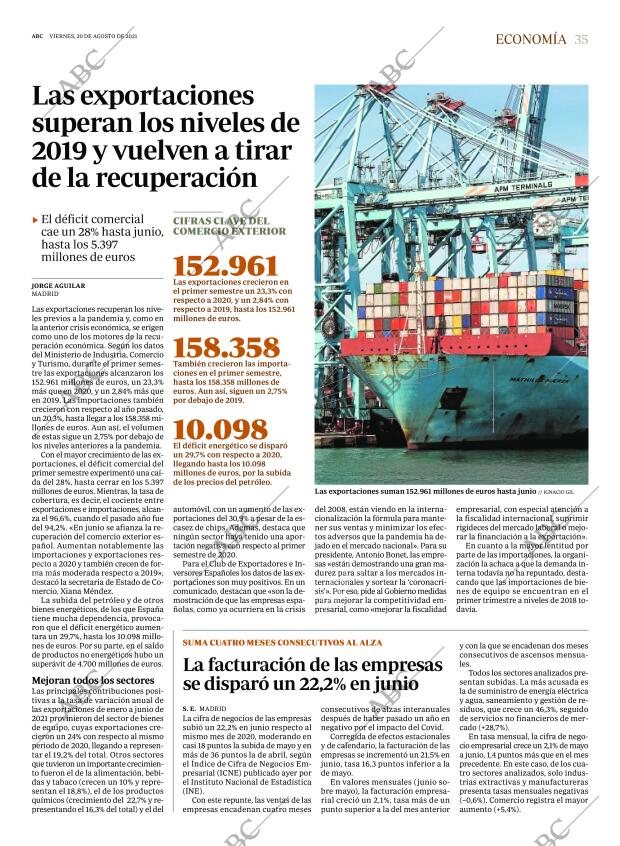 ABC MADRID 20-08-2021 página 35