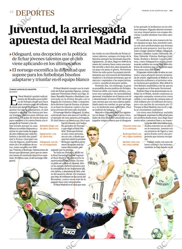 ABC MADRID 20-08-2021 página 44