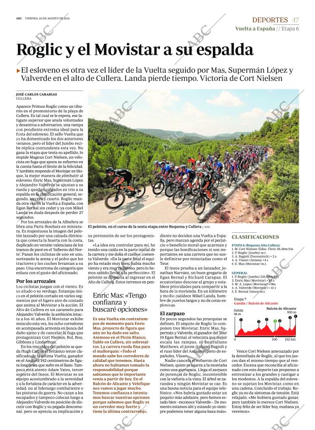 ABC MADRID 20-08-2021 página 47