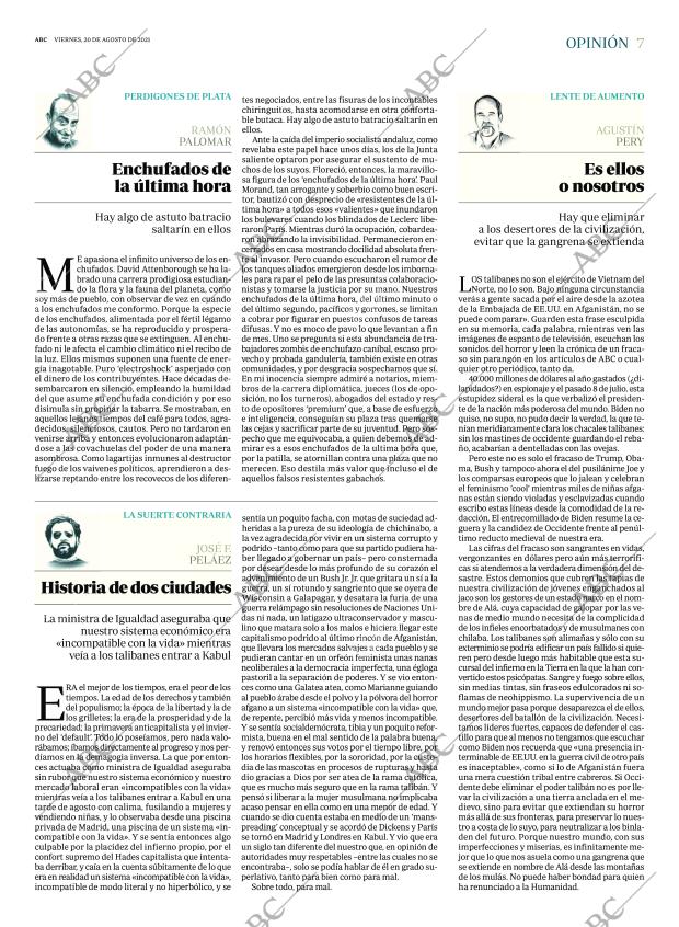 ABC MADRID 20-08-2021 página 7