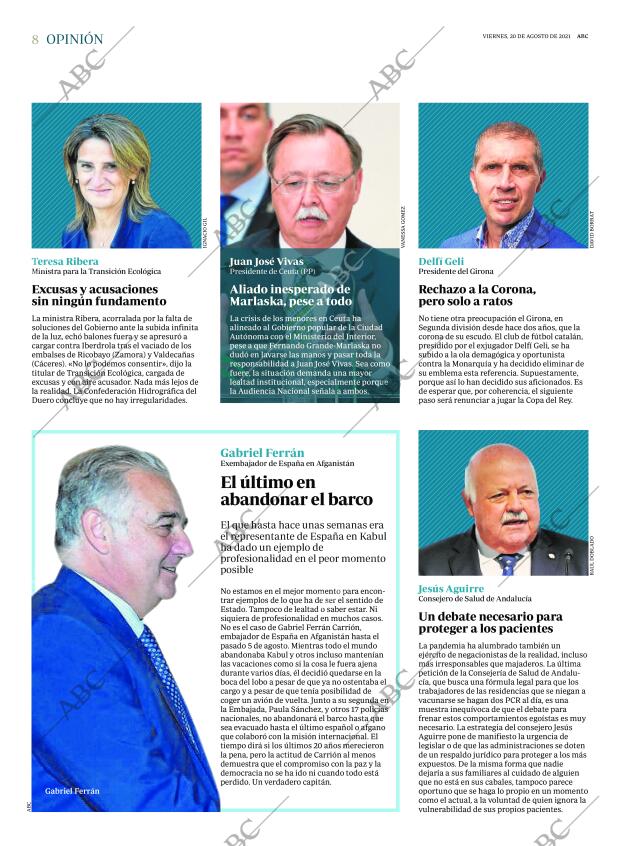 ABC MADRID 20-08-2021 página 8