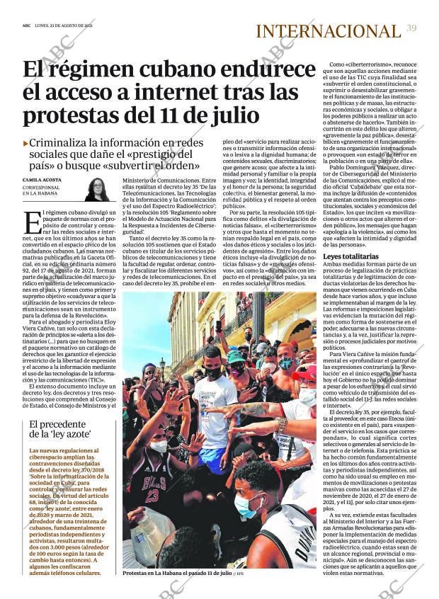 ABC CORDOBA 23-08-2021 página 39