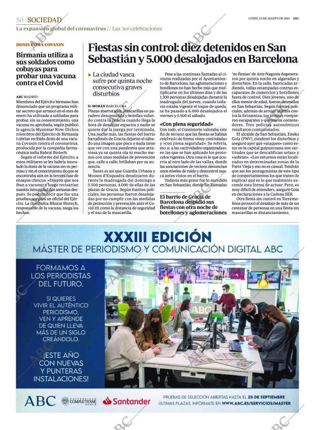 ABC CORDOBA 23-08-2021 página 50