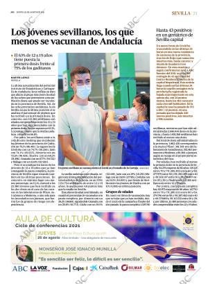 ABC SEVILLA 26-08-2021 página 21