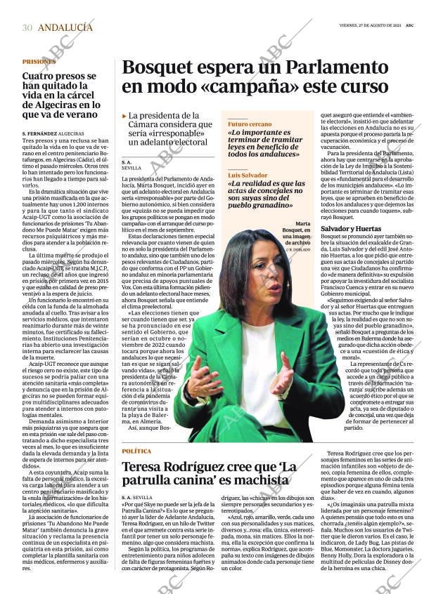 ABC SEVILLA 27-08-2021 página 30