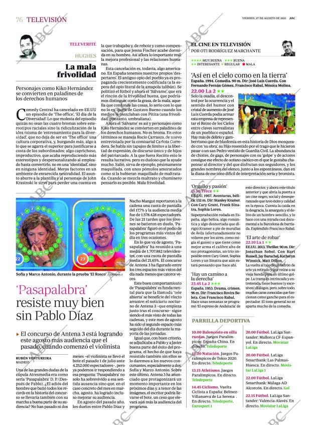 ABC SEVILLA 27-08-2021 página 76