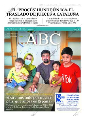 ABC MADRID 29-08-2021