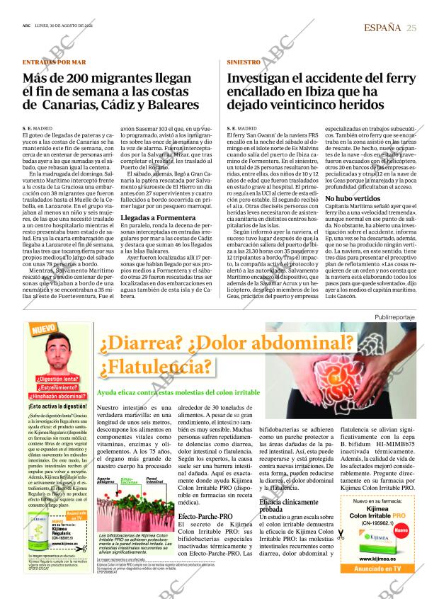 ABC MADRID 30-08-2021 página 25