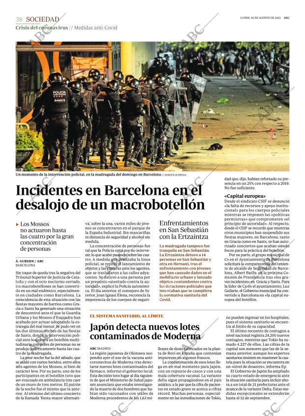 ABC MADRID 30-08-2021 página 38