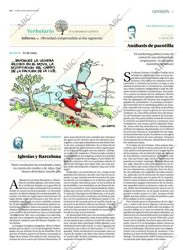 ABC MADRID 30-08-2021 página 5