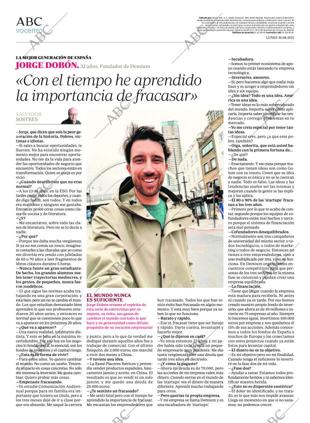 ABC MADRID 30-08-2021 página 70