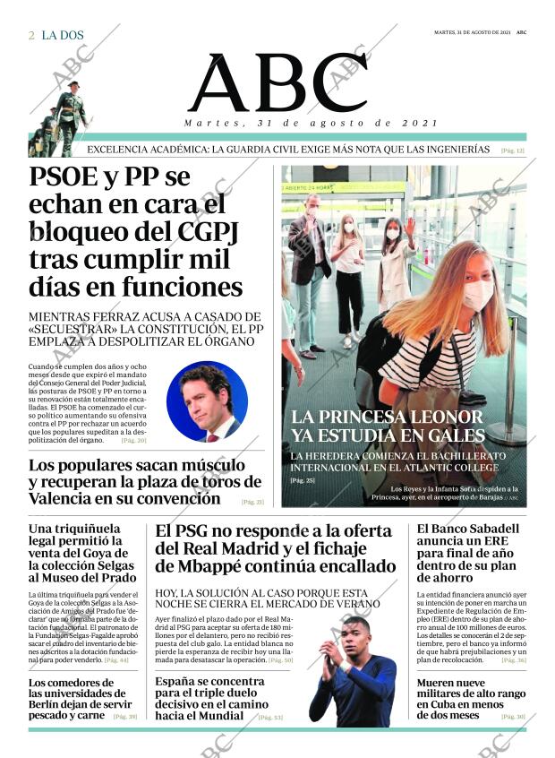 ABC MADRID 31-08-2021 página 2