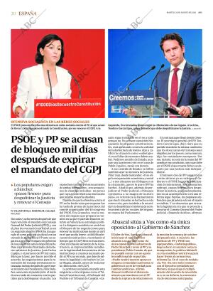ABC MADRID 31-08-2021 página 20