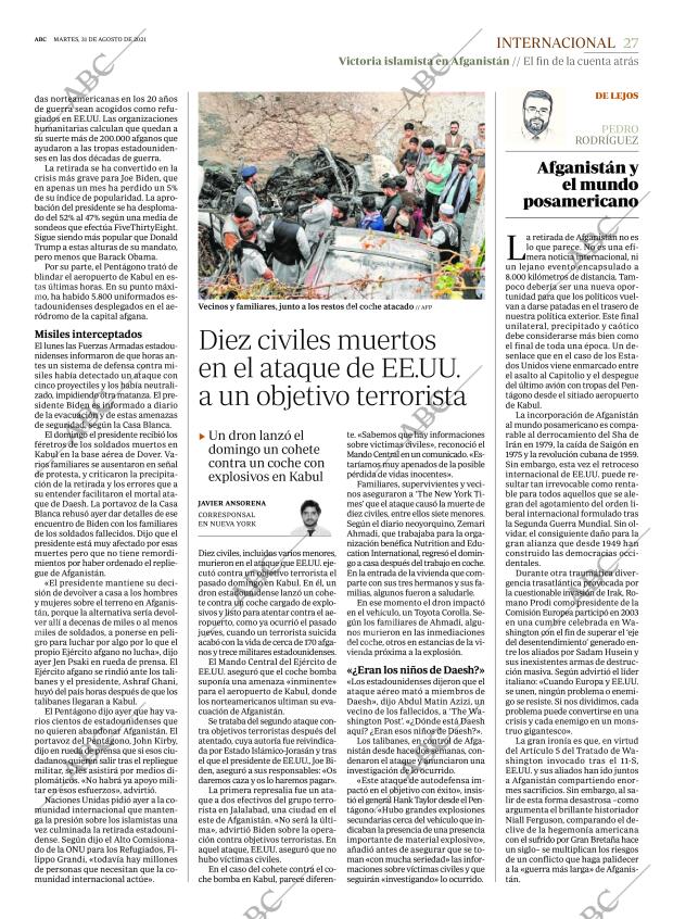 ABC MADRID 31-08-2021 página 27