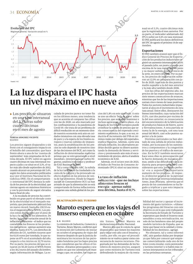 ABC MADRID 31-08-2021 página 34