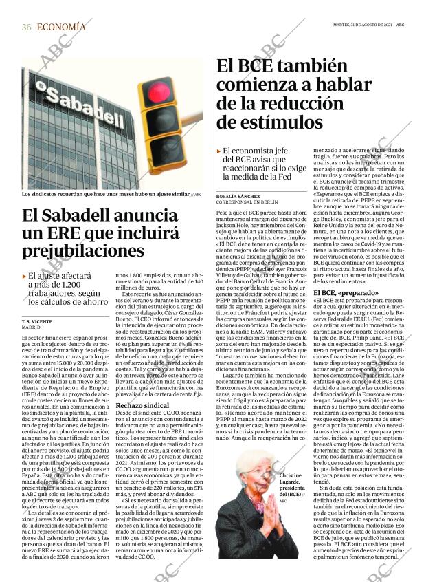 ABC MADRID 31-08-2021 página 36