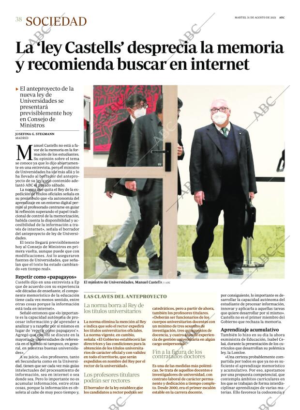 ABC MADRID 31-08-2021 página 38